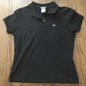Lacoste Woman Polo Shirt (Black)